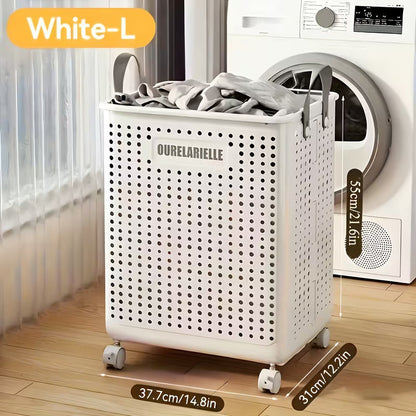 2pc-One Large Foldable Laundry Basket Without Cover